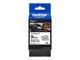 Papier, Fotopapier und Etiketten - Brother 9 mm black/white tape-flexible - TZEFX221