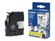 Papier, Fotopapier und Etiketten - Brother TZEFX241 - Black on white Roll (1.8 cm x 8 m) - TZEFX241