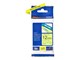 Papier, Fotopapier und Etiketten - Brother TZEC31 / TZe-C31 Black on fluorescent Yellow Ribbon (12mm x 5m) - TZeC31