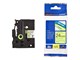 Papier, Fotopapier und Etiketten - Brother TZEC51 Black on Yellow Roll (2.4cm x 5m) - TZEC51