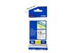Papier, Fotopapier und Etiketten - Brother TZE241 Black/White Tape 18 mm - TZE241