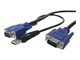 KVM Kabel - StarTech.com 2-in-1 Video / USB Kabel - SVECONUS10