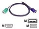 KVM Kabel - ATEN KVM-kabel SPHD15 männlich für HD15 männlich & USB Typ - 2L-5201U