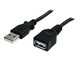 USB Kabel - StarTech.com USB 2.0 Extension Kabel A zu A - USB Verlängerungskabel - USBEXTAA3BK