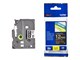 Papier, Fotopapier und Etiketten - Brother TZe335 12mm (0.47") White on Black Label tape for P-Touch 8m - TZE335