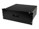 Rack-Gehäuse - StarTech.com 4U Schwarz Stahl Storage Drawer für 19in Racks und Cabinets - Rack-Drawer für Storage - 4UDRAWER