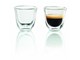 Kaffeezubereitung - DeLonghi Espresso glasses 2pcs 90ml - 5513284151