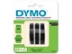 Papier, Fotopapier und Etiketten - DYMO Prägeband | 3D weiß auf schwarz | 9 mm x 3 m | 3 Prägebänder - S0847730