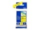 Papier, Fotopapier und Etiketten - Brother TZE651 / TZe-651 Black on Yellow Ribbon (24mm x 8m) - TZE651