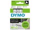Papier, Fotopapier und Etiketten - DYMO D1-Etikettenband | schwarz auf transparent | 12 mm x 7 m - S0720500