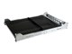 Rack-Gehäuse - StarTech.com 2U Eistellbarer Vented Sliding Rack Regal w/ Kabel Management - UNISLDSHF19M