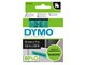 Papier, Fotopapier und Etiketten - DYMO D1-Etikettenband | schwarz auf grün | 12 mm x 7 m - S0720590