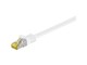 Netzwerk - Kabel - Pro LAN STP CAT 7 - Weiß - 0.50m - 4040849910906