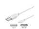 USB Kabel - Pro USB-A <-> USB Micro-B - 1m - Weiß - 4040849961939