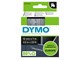 Papier, Fotopapier und Etiketten - DYMO D1-Etikettenband | weiß auf transparent | 12 mm x 7 m - S0720600