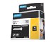 Papier, Fotopapier und Etiketten - DYMO Dymo Rhino Industrieetiketten Permanent Polyester 9mm x 5.5m - Schwarz auf Transparent - 18508DMO