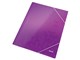 Mappen und Clipboards - Leitz WOW Eckspannermappe Violett - 39820062