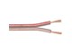 Audio Kabel - Pro Lautsprecher Kabel 0.5mm Clear - 100m - 4040849151217