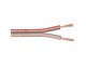 Audio Kabel - Pro Lautsprecher Kabel 1.5mm Clear - 100m - 4040849151293