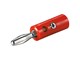 Audio Kabel - Pro Banana Plug 4mm - Red - 4040849113758