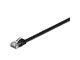 Netzwerk - Kabel - Pro LAN CAT 6 UTP Flat - Schwarz - 0.5m - 4040849953798