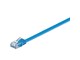 Netzwerk - Kabel - Pro LAN CAT 6 UTP Flat - Blau - 3m - 4040849964190