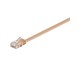 Netzwerk - Kabel - Pro LAN CAT 6 UTP Flat - Brown - 3m - 4040849958861
