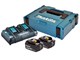 Akkus & Ladegeräte - Makita 18v battery pack li-ion 2x5.0ah quick charger and a makpac s - 197629-2
