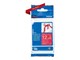 Papier, Fotopapier und Etiketten - Brother TZe RW34 textile tape gold/red 12mm/4m - TZERW34