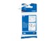 Papier, Fotopapier und Etiketten - Brother TZe R231 - Black On White - Roll (1.2 cm x 4 m) - TZER231