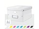Archivierung und Aufbewahrung - Leitz Click & Store WOW Aufbewahrungs- und Transportbox Mittel (Für A4) Weiß - 60440001