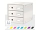Archivierung und Aufbewahrung - Leitz Click & Store WOW Schubladenset (3 Schubladen) Weiß - 60480001