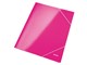 Mappen und Clipboards - Leitz WOW Eckspannermappe Pink - 3982-00-23