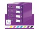 Archivierung und Aufbewahrung - Leitz Click & Store WOW Schubladenset (4 Schubladen) Violett - 60490062