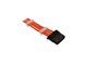 Stromkabel (Intern) - DUTZO Sleeved 4-pins Molex Cable - Orange - DSC-MOLSL03ORN