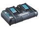 Akkus & Ladegeräte - Makita 196933-6 Charger for 2 x 14.4V / 18V LXT-batteries - 196933-6