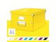 Archivierung und Aufbewahrung - Leitz Click & Store WOW Aufbewahrungs- und Transportbox Mittel (Für A4) Gelb - 60440016
