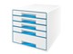 Archivierung und Aufbewahrung - Leitz WOW CUBE Schubladenbox Blau - 52142036