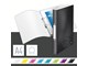 Mappen und Clipboards - Leitz WOW Ringbuch Schwarz - 42570095