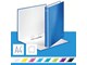 Briefordner und Ringmappen - Leitz WOW Ringbuch Blau - 42410036