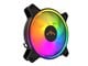 Gehäuselüfter - DUTZO KURA 120 ARGB Bundle Version - Only connectable to controller - Gehäuselüfter - 120mm - Schwarz mit RGB LED - 24 dBA - KURA120-5VRGB-Bundle