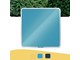 Konferenz und Präsentation - Leitz Cosy Whiteboard aus Glas 45 x 45 cm Sanftes Blau - 70440061
