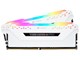 RAM - Corsair Vengeance RGB PRO DDR4-3200 - 32GB - CL16 - Dual Channel (2 pcs) - Intel XMP - Weiß mit RGB - CMW32GX4M2E3200C16W