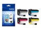 Druckerzubehör - Tinte & Toner - Brother 4-Pack (Black Yellow Cyan Magenta) original - ink cartridge - LC424VAL