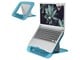Systemzubehör - Leitz Ergo Cosy Höhenverstellbarer Laptopständer, 80% Recycelter Kunststoff, Sanftes Blau - 64260061