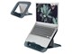 Systemzubehör - Leitz Ergo Cosy Höhenverstellbarer Laptopständer, 80% Recycelter Kunststoff, Samtgrau - 64260089