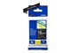 Papier, Fotopapier und Etiketten - Brother TZE345 - White On Black - Roll (1.8 cm x 8 m) - TZe345