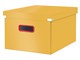 Archivierung und Aufbewahrung - Leitz Click & Store Cosy Aufbewahrungs- und Transportbox Mittel Warmes Gelb - 53480019