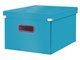 Archivierung und Aufbewahrung - Leitz Click & Store Cosy Aufbewahrungs- und Transportbox Mittel Sanftes Blau - 53480061