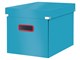 Archivierung und Aufbewahrung - Leitz Click & Store Cosy Aufbewahrungs- und Transportbox Cube Groß Sanftes Blau - 53470061